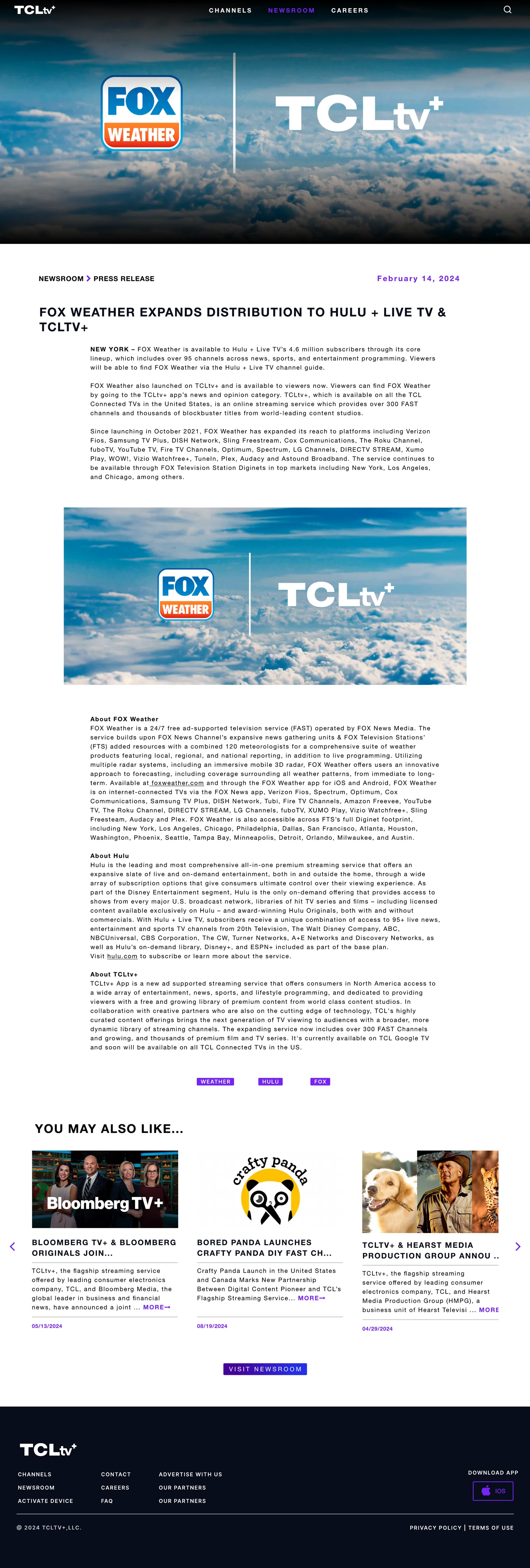 tcltv-plus-website-redesign-04-newsroom-2-press-release-full-page